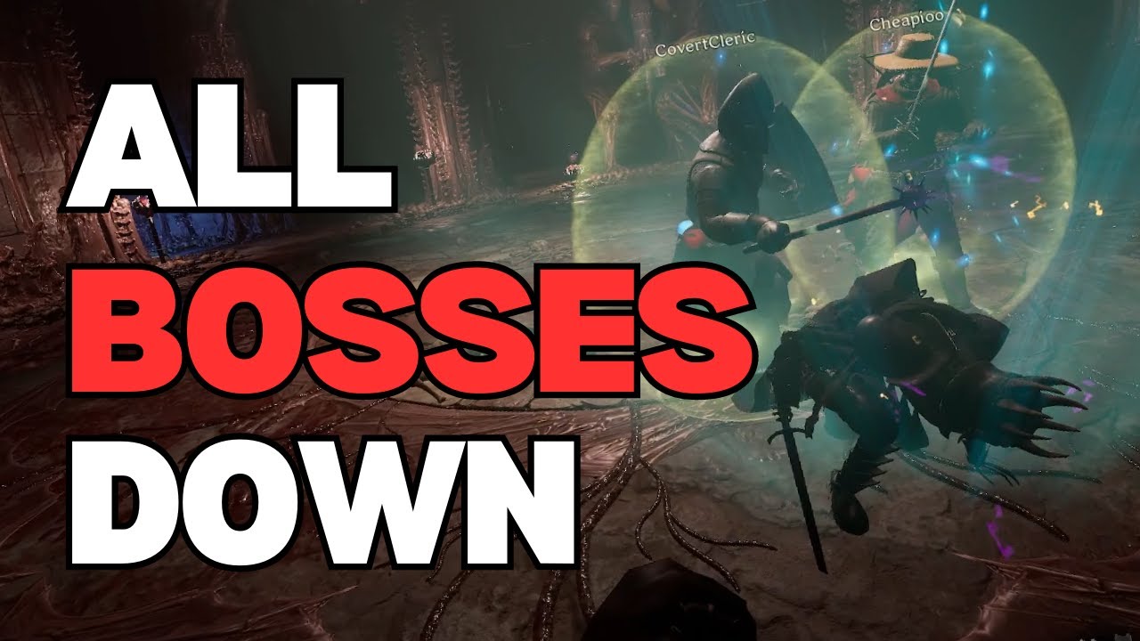 All Bosses Day 1 - Early Access Season 2 - Dark and Darker