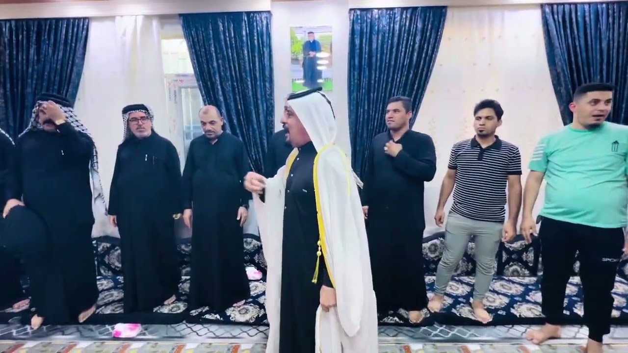 هوسات في ديوان الشيخ الحاج فاضل في النجف الأشرف ذكرى وفاة نبينا محمد ص حيالله أهل البصره والناصريه