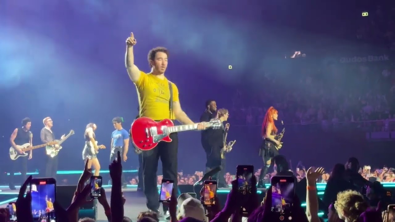Jonas Brothers - Only Human live in Sydney on Five Albums, One Night World Tour 02/03/24
