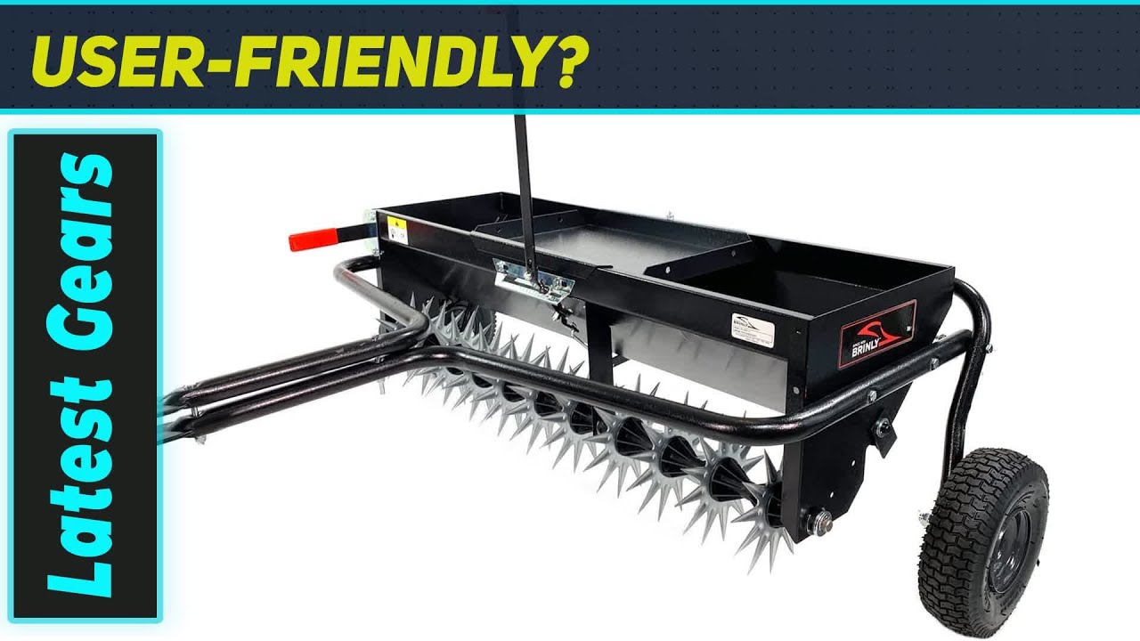 Brinly 40 in. Tow-Behind Combination Aerator-Spreader: Best for Large Yards
