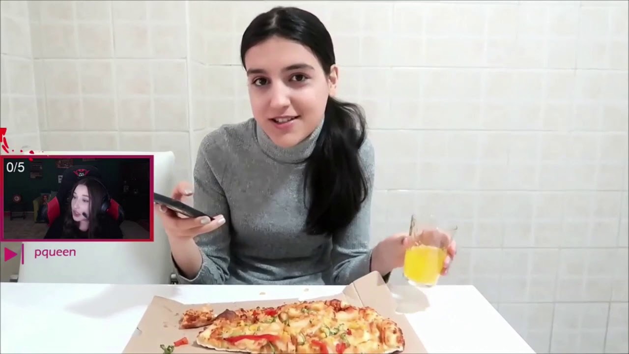 Pqueen Banu Berberoğlu İzliyor (Dominos mukbang, alışveriş/vlog)