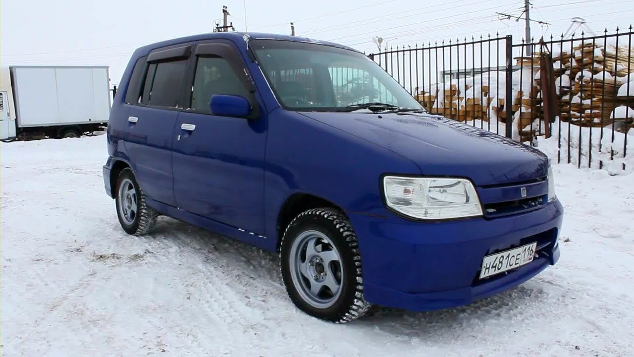 2000 Nissan Cube Z10. Start Up, Engine, and In Depth Tour.