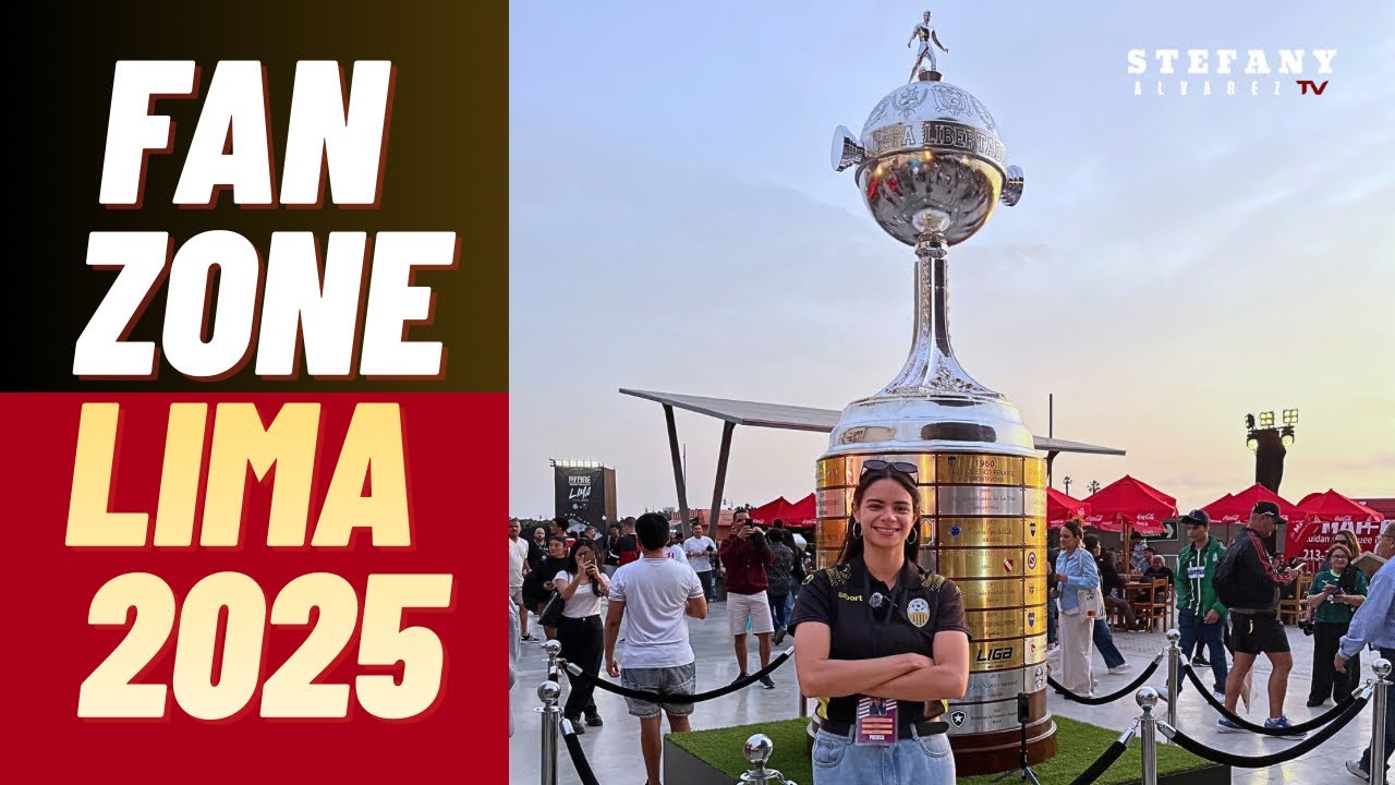 FAN ZONE: DÍA 1 🚨 Previa FINAL Conmebol LIBERTADORES LIMA 2025 🏆 VIDEO BLOG en el Fan Fest oficial⚽️