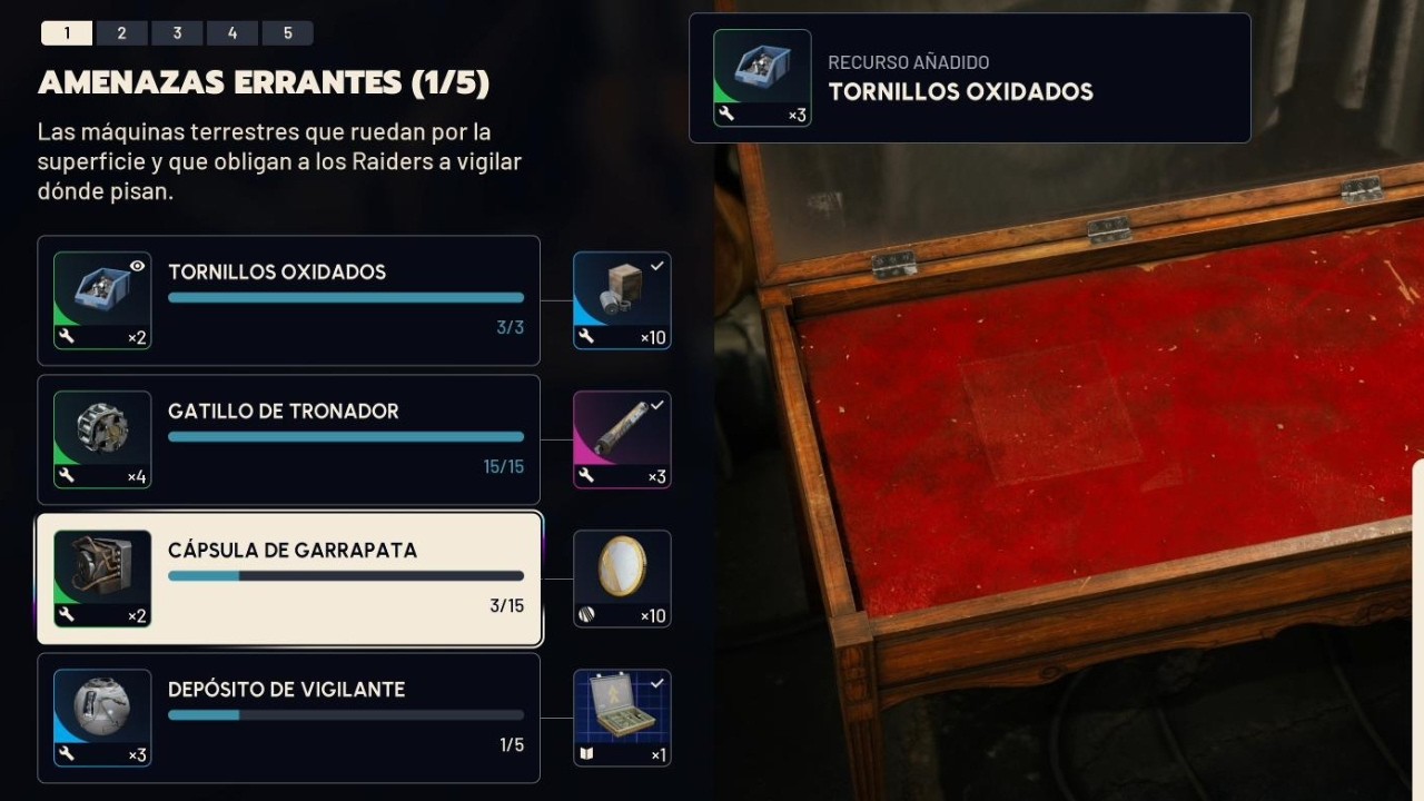 Buscando los items de AMENAZAS ERRANTES, sí te gustó suscríbete🆓👍