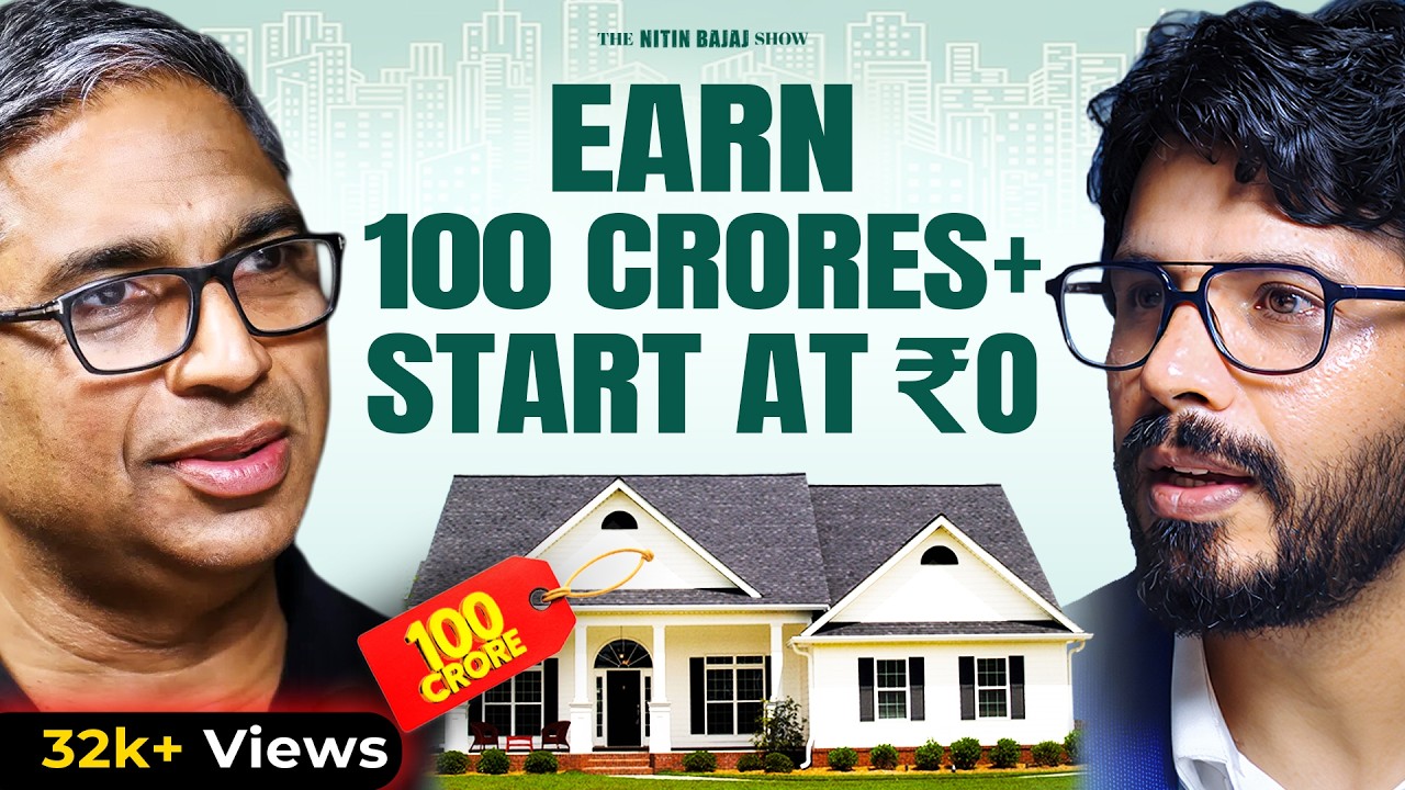 Earn 100 CRORES in 12 Months | You Don’t Need Money to Make Money in Real Estate Ft. Sunil Tulsiani