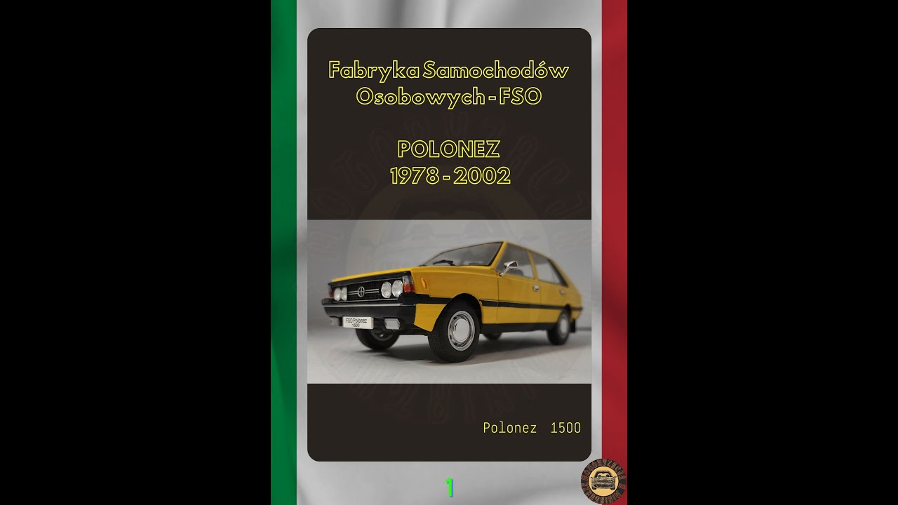 Polonez 1500, FSO, Caro , Fiat ESV 2000, samochody itd.
