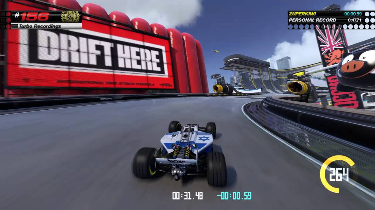 Trackmania Turbo - track #156 - trackmaster medal