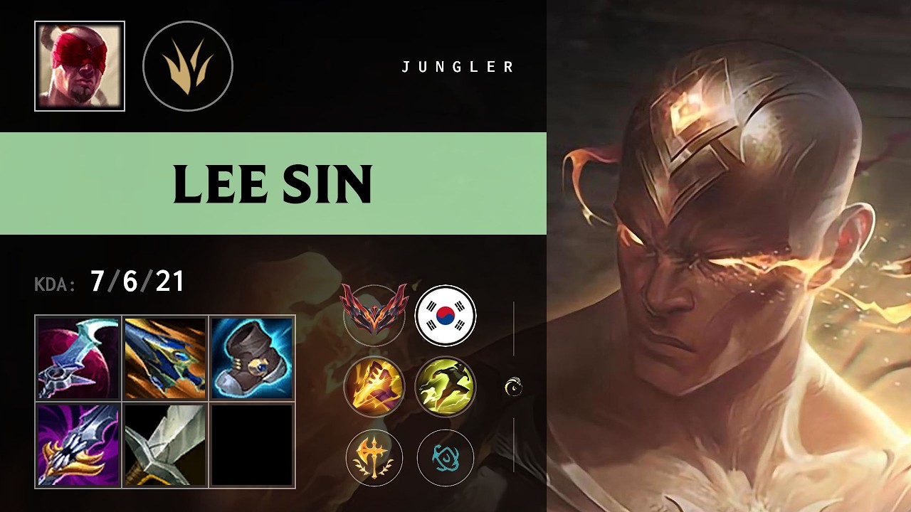 Lee Sin Jungle vs Briar - KR Grandmaster Patch 26.16