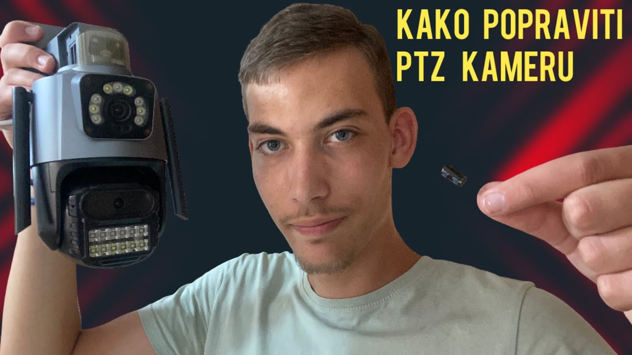 KAKO POPRAVITI KAMERU ZA VIDEO NADZOR (ne uključuje se) 