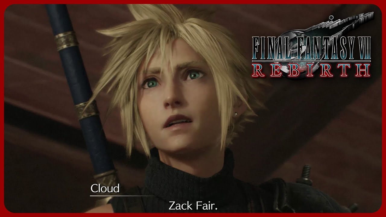 Cloud regains his memories of Zack - Final Fantasy 7 Rebirth