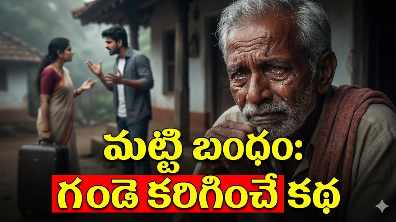 మట్టి బంధం: కన్నతండ్రి కన్నీటి కథ 😭🥺 | Heart Touching Father & Son Story in Telugu 😭