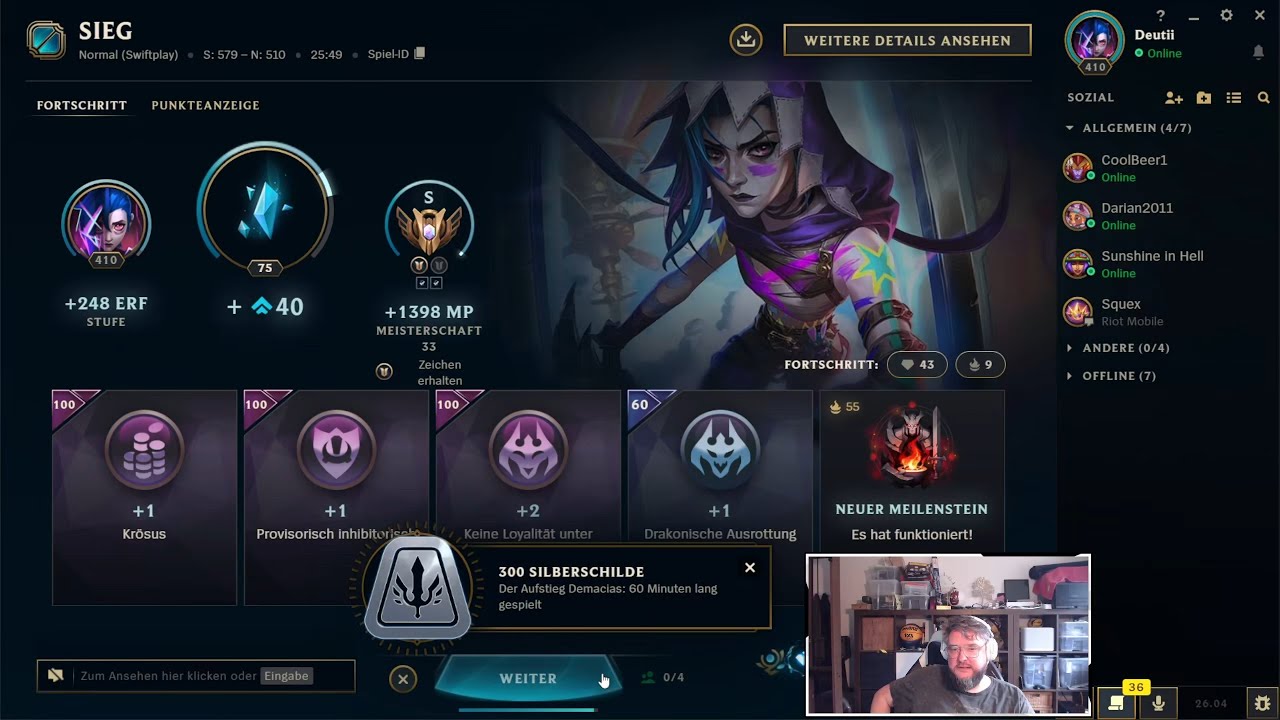 League of Legends | SWIFTPLAY | Jinx | S | w/friends | 22.02.2026 | 7