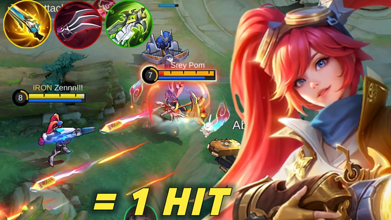 TOP 1 GLOBAL LAYLA BEST 1 HIT BUILD 2025!🔥 - THE MOST BRUTAL DAMAGE BUILD EVER!! | MLBB