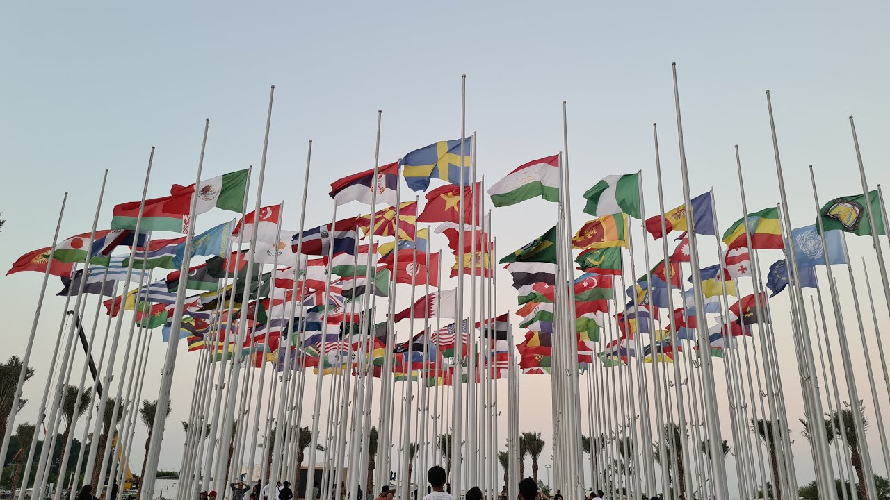 Flag Plaza in Doha - Qatar 2022 I Bendera