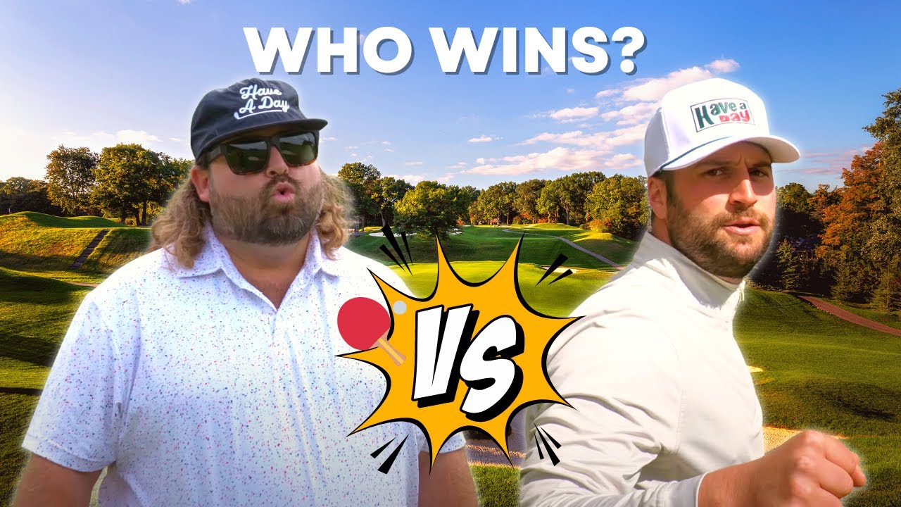 I FOUND IT!! | Fat Perez vs Bobby Fairways Ping Pong Match