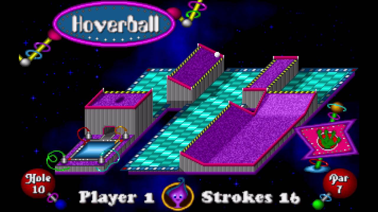 Fuzzy's World of Miniature Space Golf (1995) [MS-DOS]