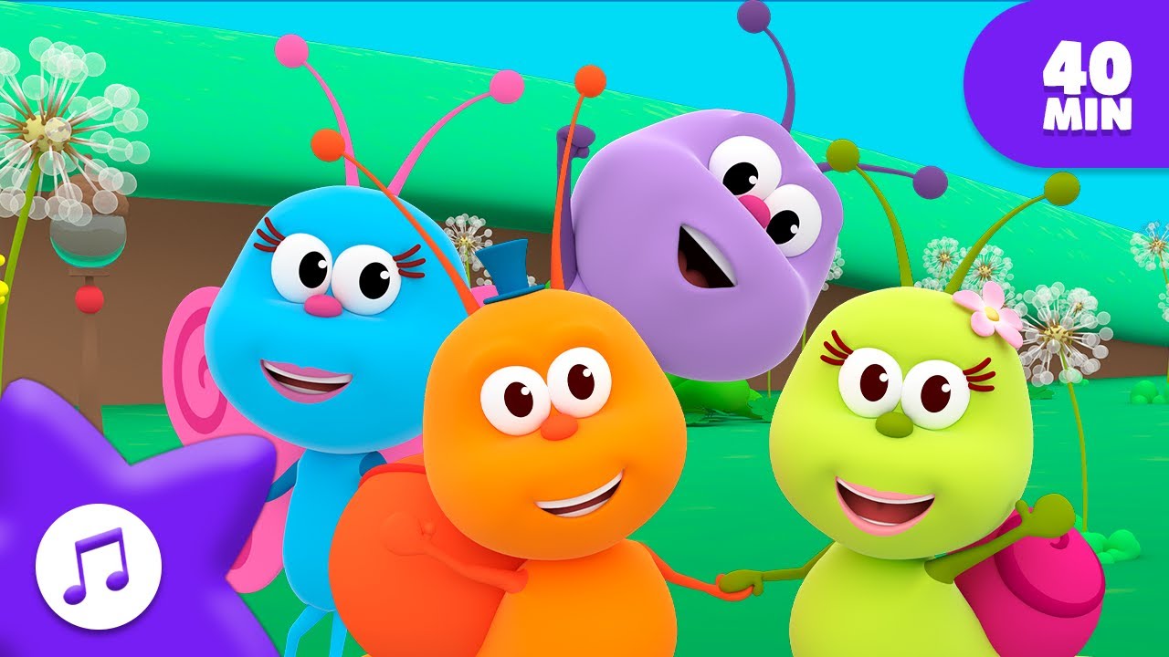 Il girotondo degli insetti e Altre Canzoni Divertenti Degli Insetti! | Piccoli insetti - Bichikids
