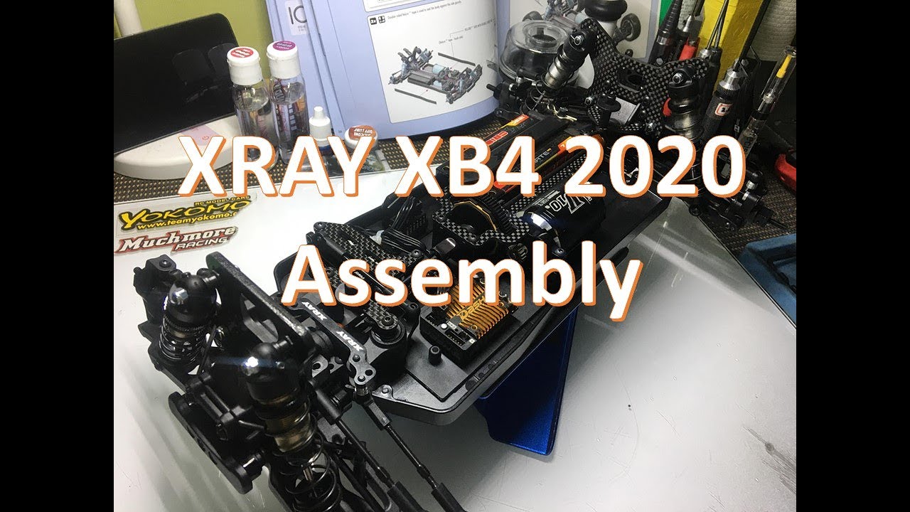 XRAY XB4 2020 build time-laps