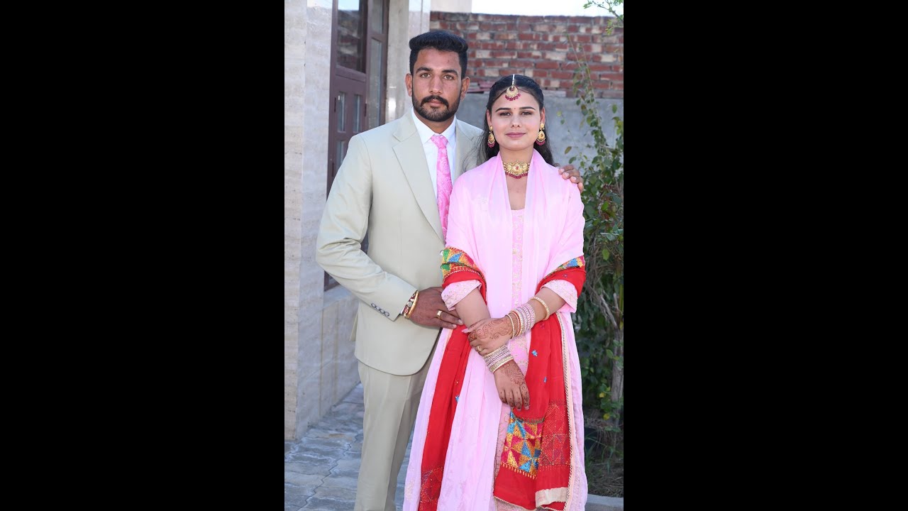 Wedding Live／ Randeep Weds Baljot. Phulkari Studio Malout.M.94647-88050