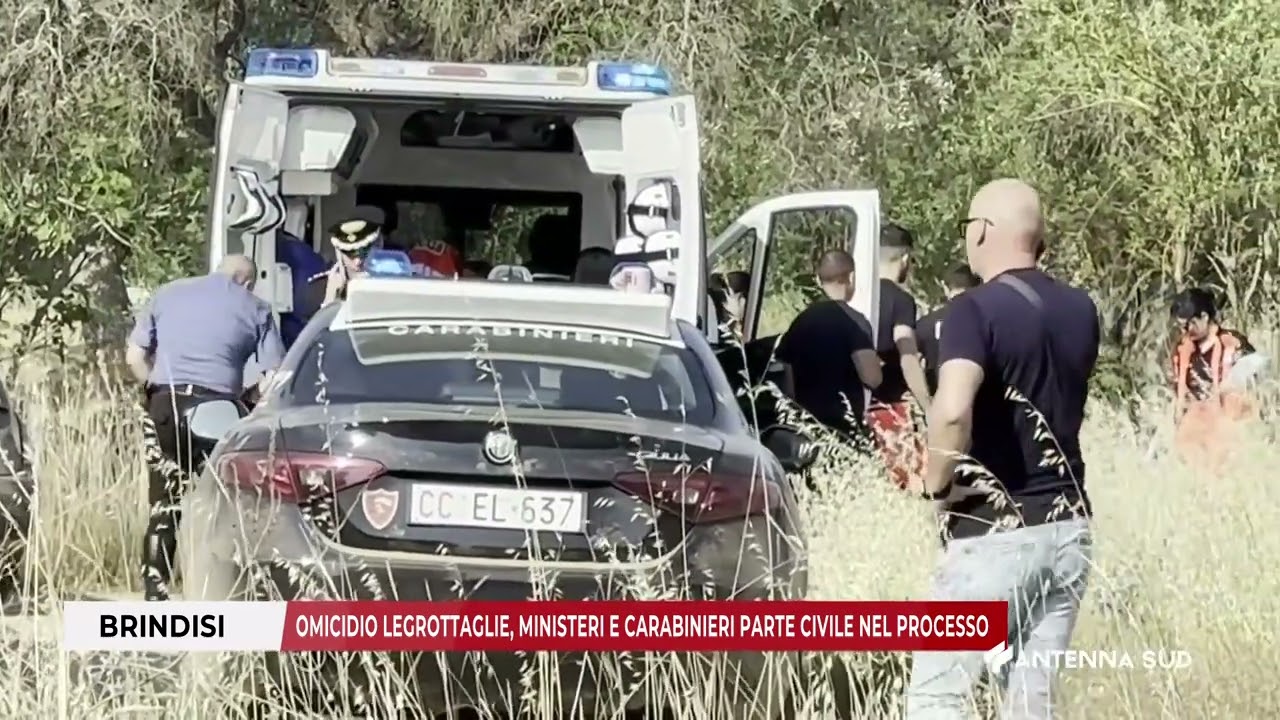 27 GENNAIO 2026   BRINDISI   OMICIDIO LEGROTTAGLIE, MINISTERI E CARABINIERI PARTE CIVILE NEL PROCESS