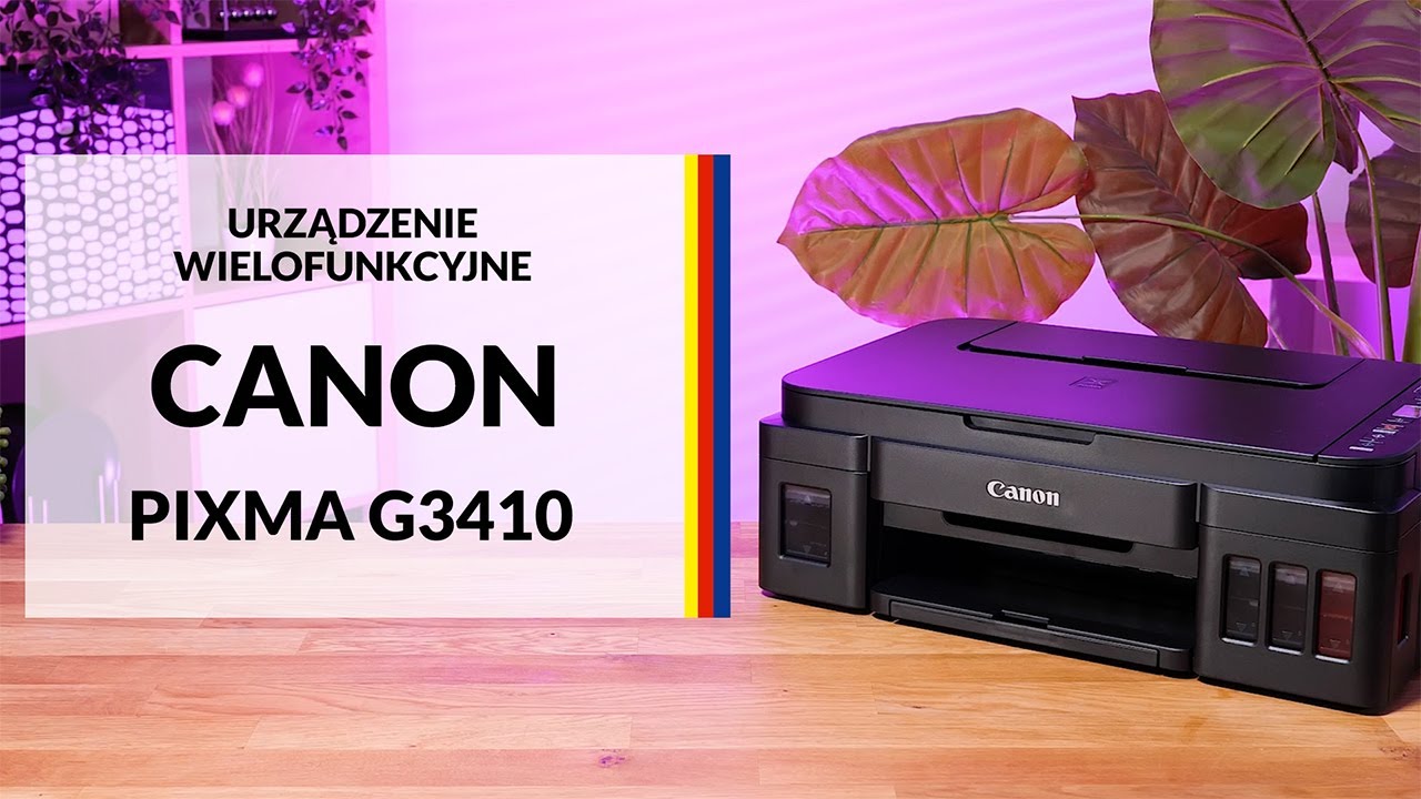 Urządzenie wielofunkcyjne Canon PIXMA G3410 &ndash; dane techniczne &ndash; RTV EURO AGD