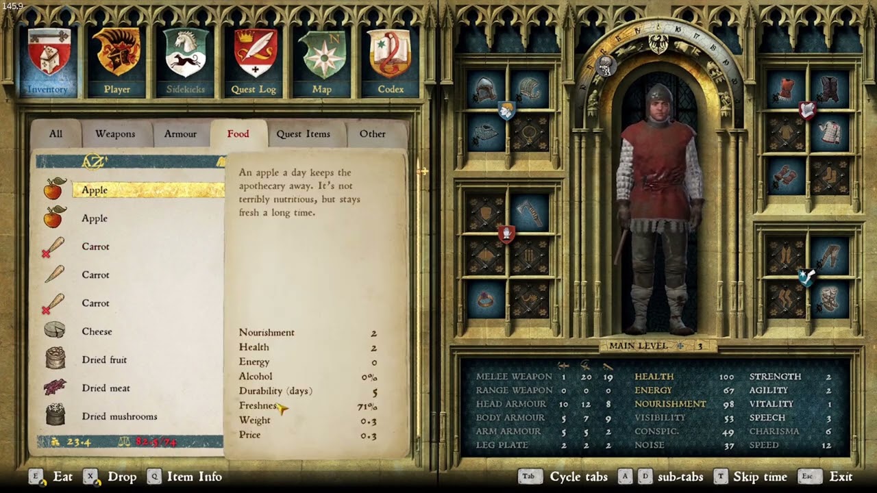 Kingdom Come: Deliverance &ndash; Jak wejść do ekwipunku i zarządzać przedmiotami