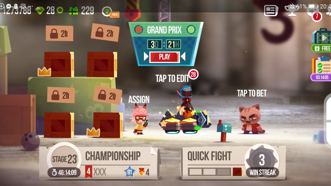 🇨🇷กลับมา​เล่นเหมือน​เดิม​แล้วครับCATS.[CHAMPIONSHIP] [PRESTIGE] [] CRASH ARENA🇨🇷
