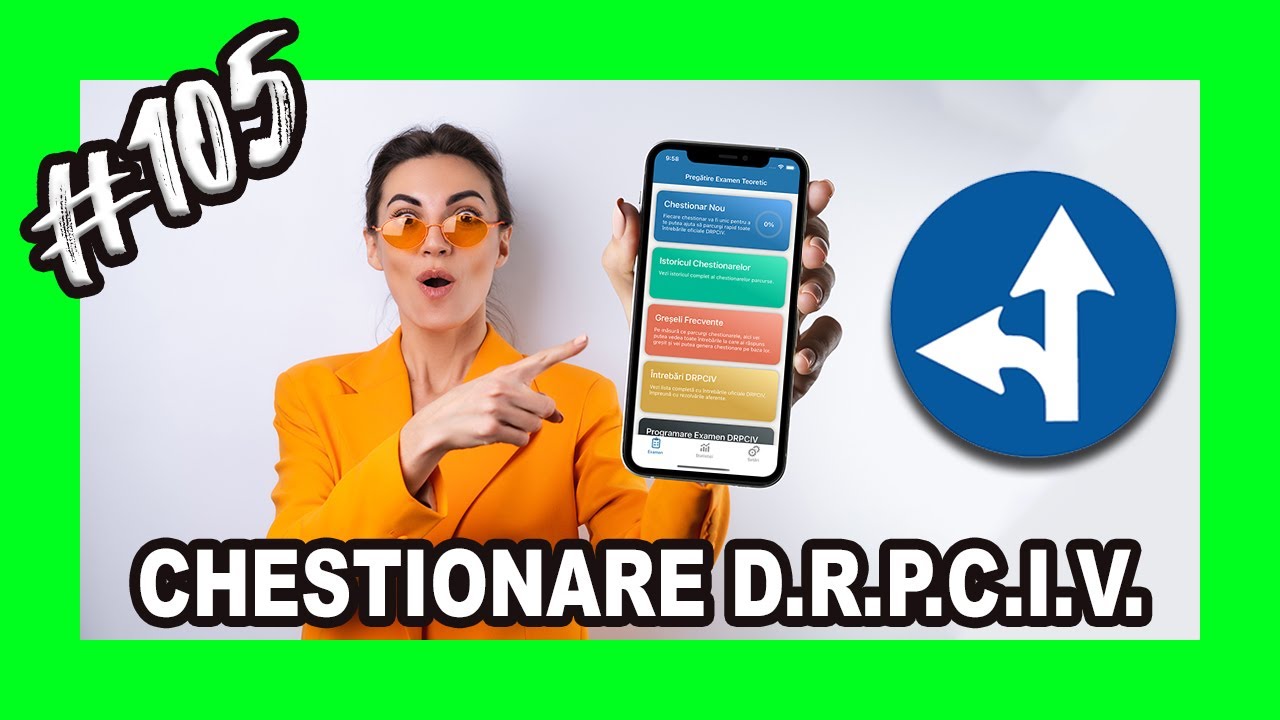 Chestionar categoria B rezolvat si explicat pe site-ul oficial DRPCIV