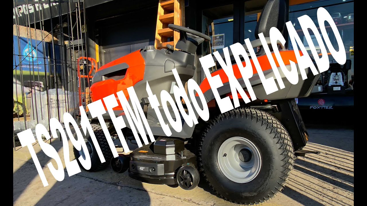 Minitractor Husqvarna TS-219TFM | PPi maquinas SRL | Detalle por Detalle