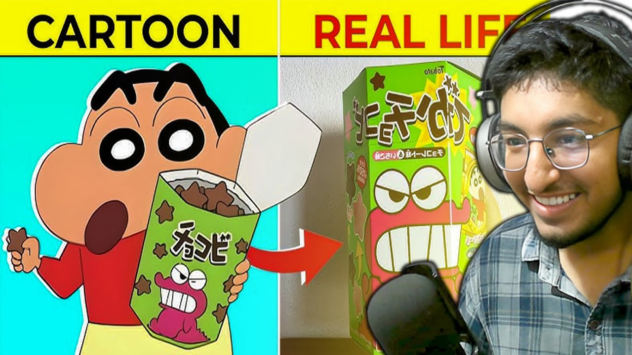 Cartoon & Anime Things In REAL LIFE? 😱