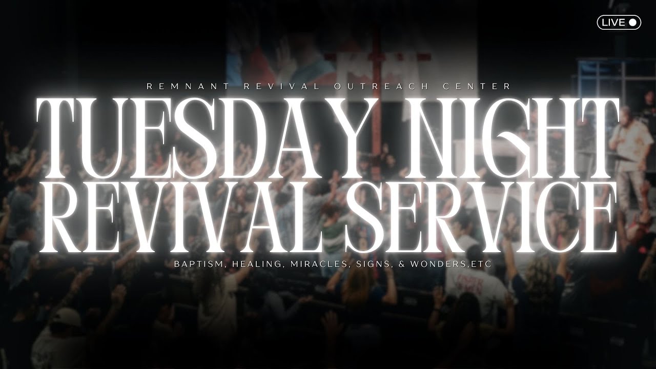 Tuesday Night Revival Service Live // RROC International