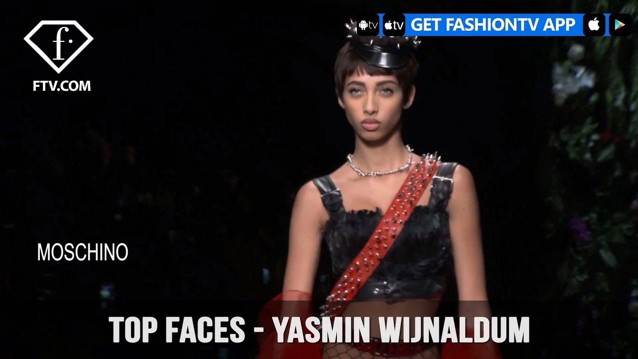 Ясмин Вейналдум — главная звезда голландской зеленоглазой модели | FashionTV | FTV