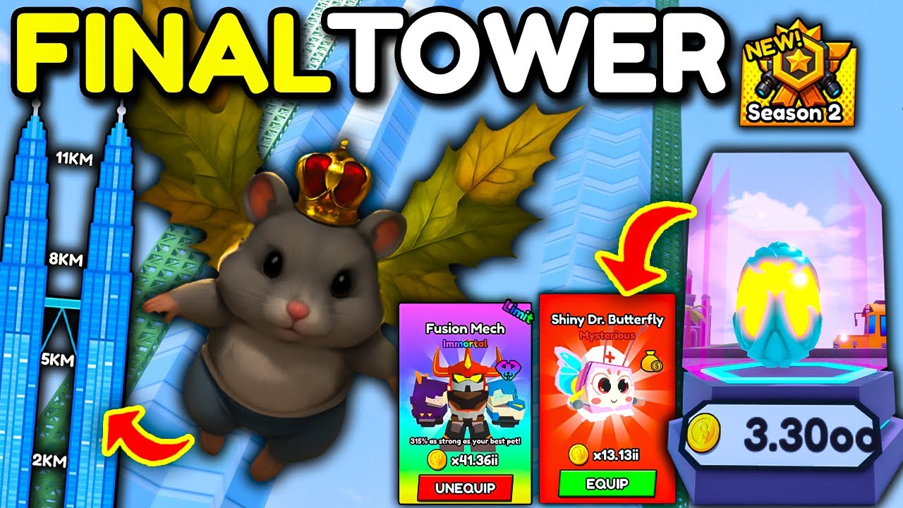 I Climbed The FINAL Petronas Tower In Climb & Jump Tower (Roblox)!