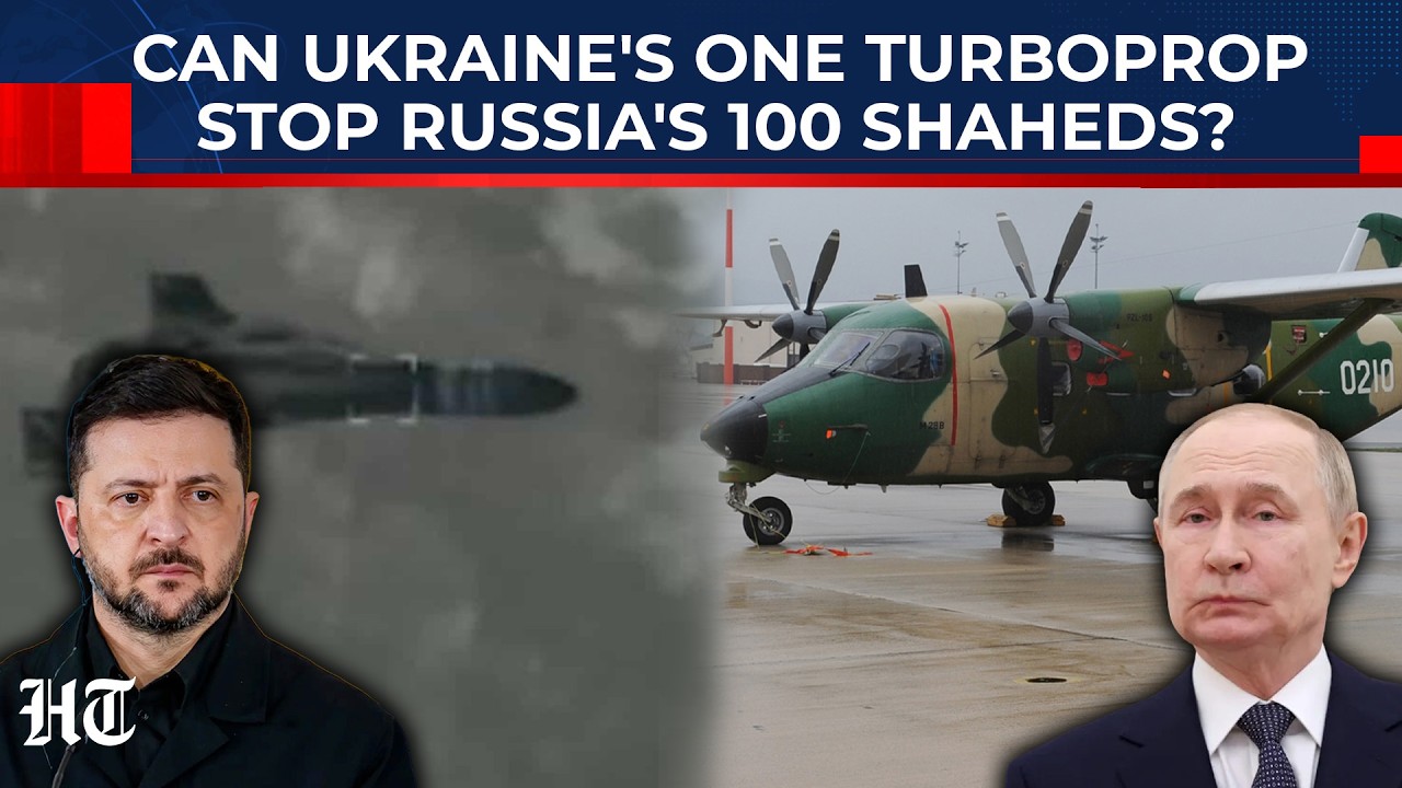 Ukraine Begins Eye-To-Eye Hunt As Russia Floods Skies with Shaheds, Can AN-28 Slow Russian Drones?
