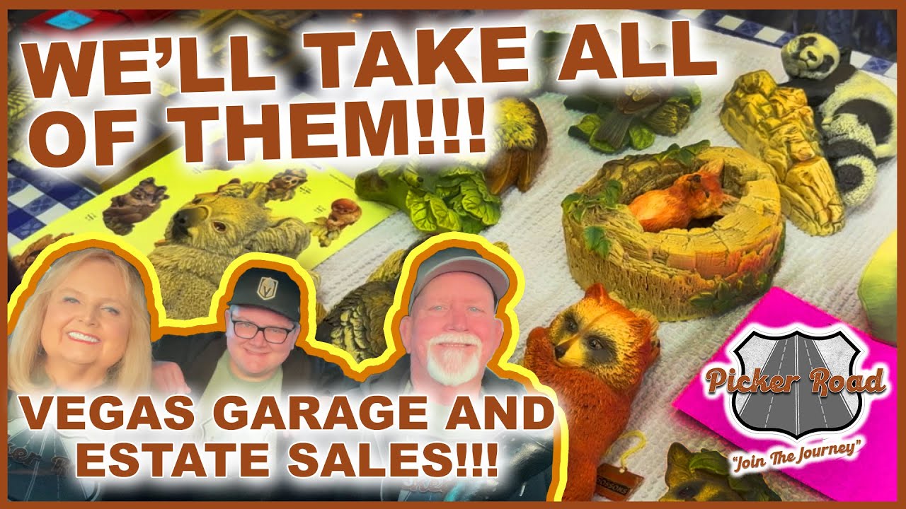 WE'LL TAKE ALL OF THEM! Vegas Garage & Estate Sales! Join the Journey on Picker Road!