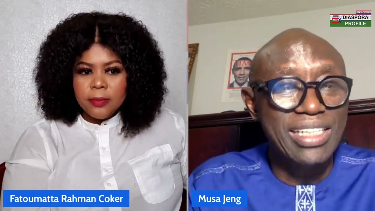 Diaspora Profile Guest Musa Jeng