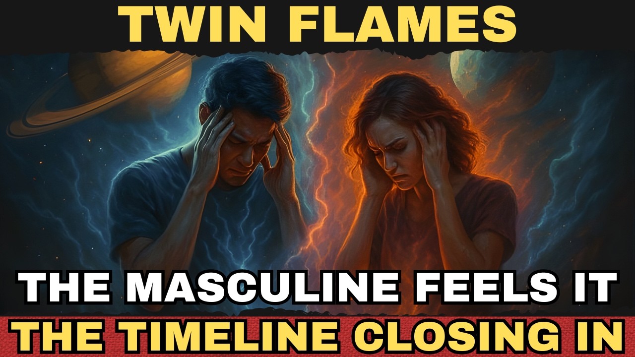 ⚠️ TWIN FLAMES &mdash; THE DIVINE MASCULINE FEELS THE TIMELINE CLOSING IN ⚠️