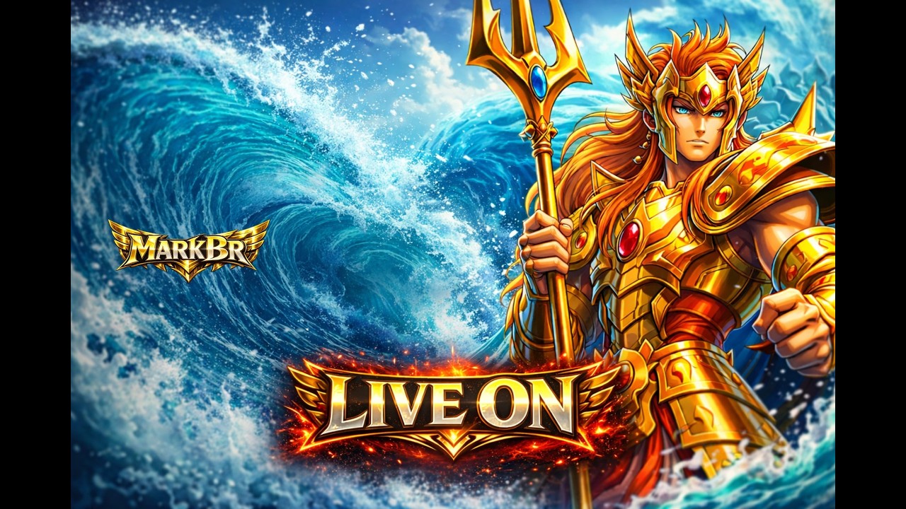 Saint Seiya EX - Chegou o Poseidon!! Trocando ideia