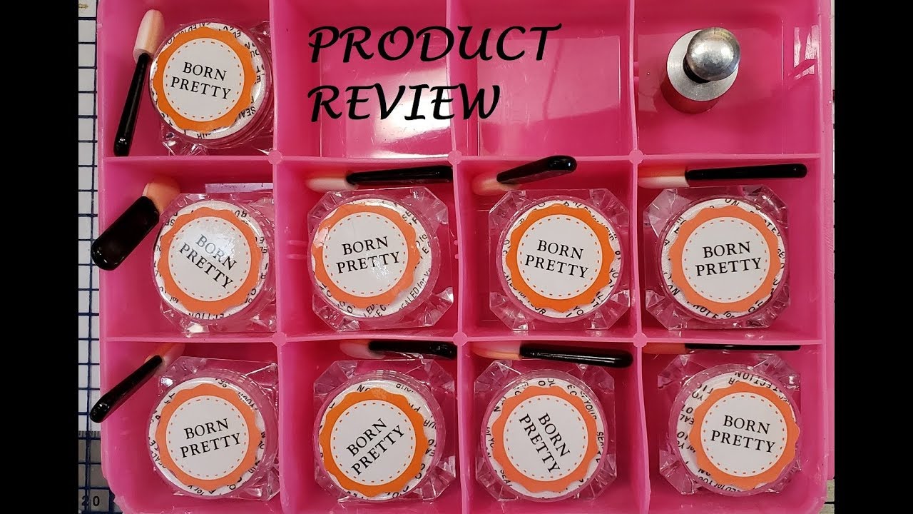 Product Review - Born Pretty Nail Mica On Polymer Clay by Gayle Thompson