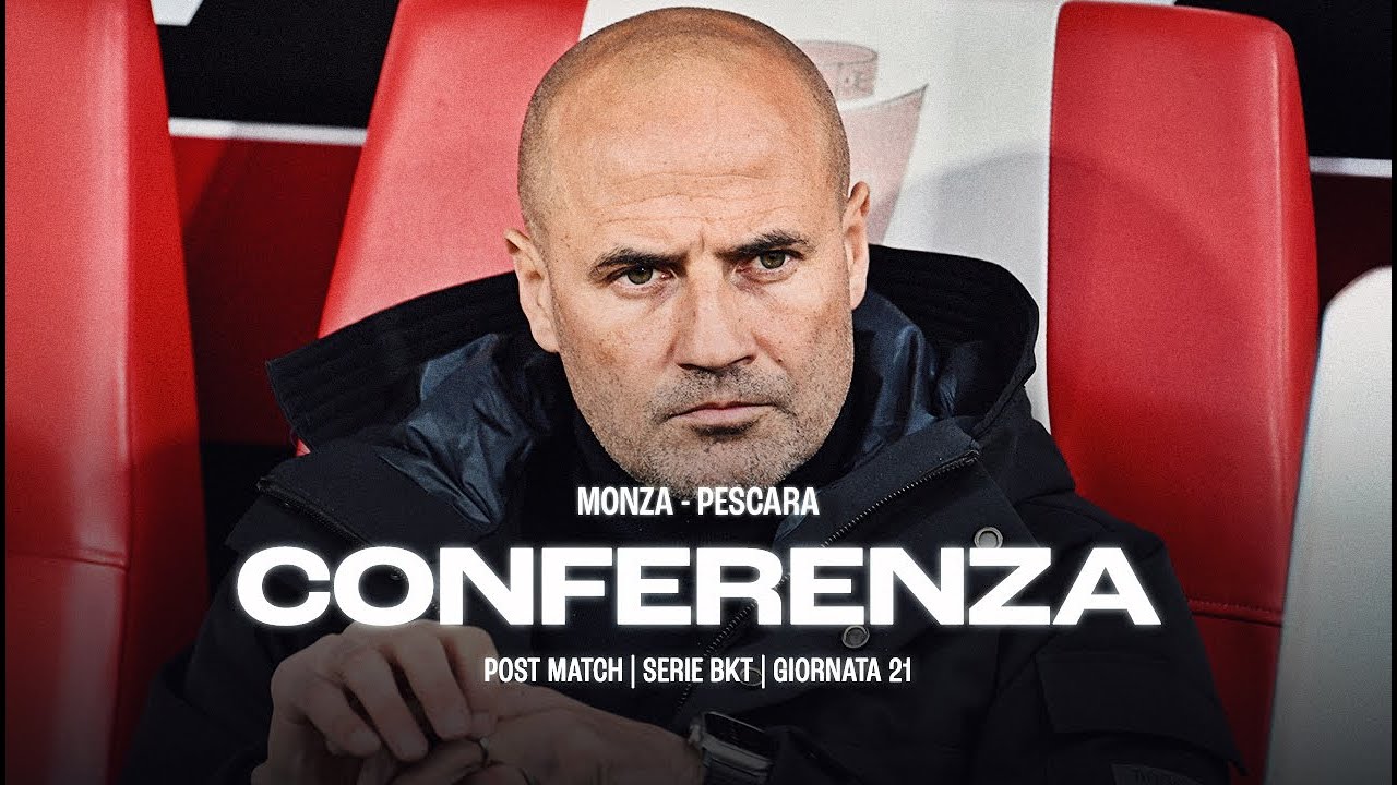 CONFERENZA STAMPA | Le parole di Mister Bianco dopo Monza - Pescara