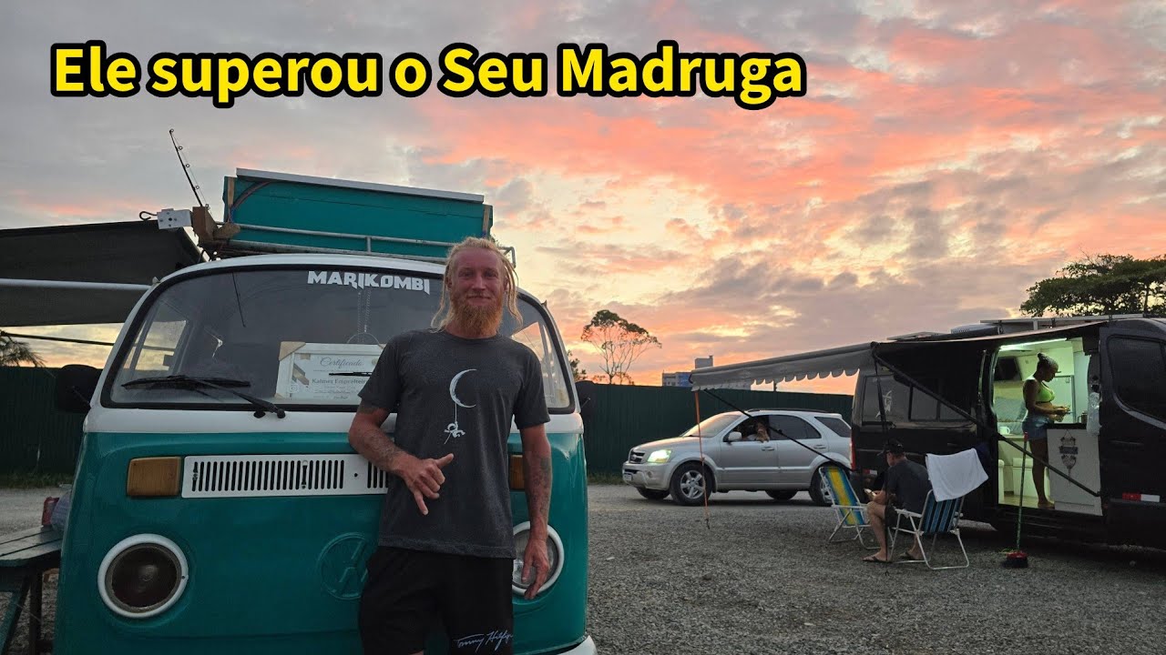Cansado de pagar aluguel ele se tornou o pedreiro nômade!