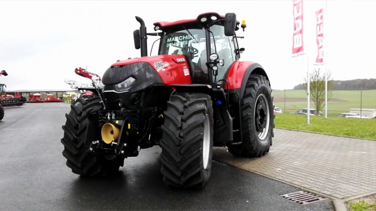 CASE OPTUM CVX 300 Fr&uuml;hjahrs Ausstellung 2016 Bach Haus der Landtechnik [Landtechnik im Odenwald]