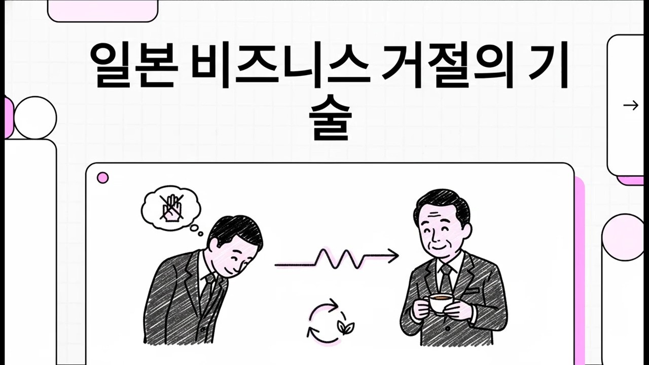 일본 비즈니스 거절의 기술 - 일본어 JLPT N2 대화 분석 - 3
