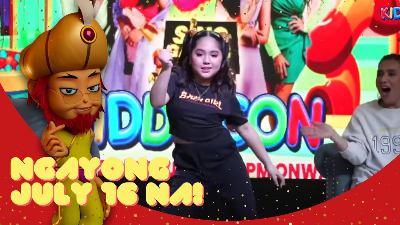 Sing Galing Kids Kiddiecon: Junior Singtoker Tyronia dance performance