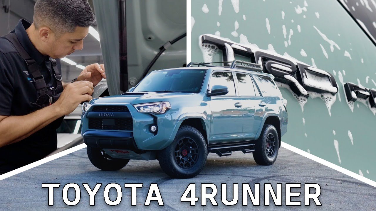 TOYOTA 4 RUNNER | PAINT PROTECTION FILM | LUNAR ROCK EDITION