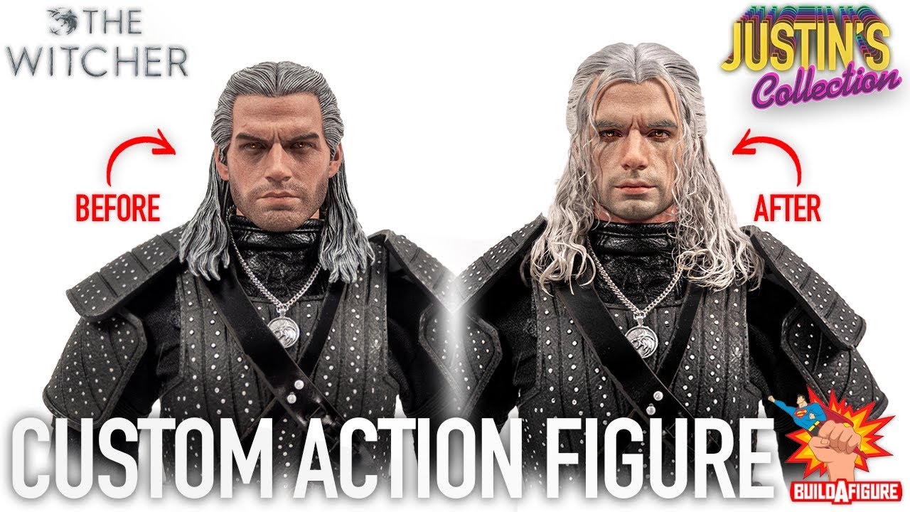 The Witcher Custom Good Luck Studio 1/6 Scale Head Review - BAF Ep.6
