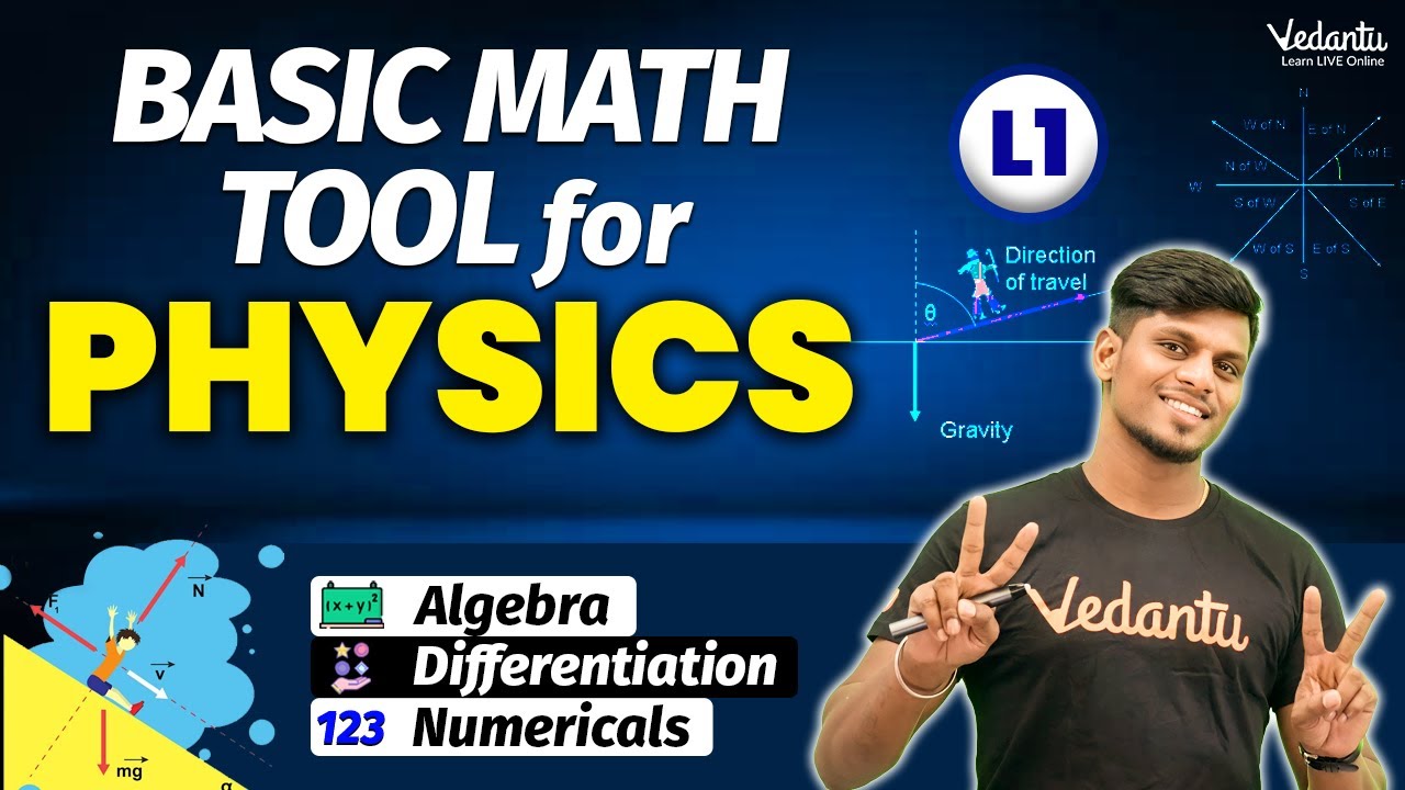 Basic Math for NEET Physics- - L1 |  All Concepts, Tricks | NEET 2024/25 Physics | BASIC MATHEMATICS
