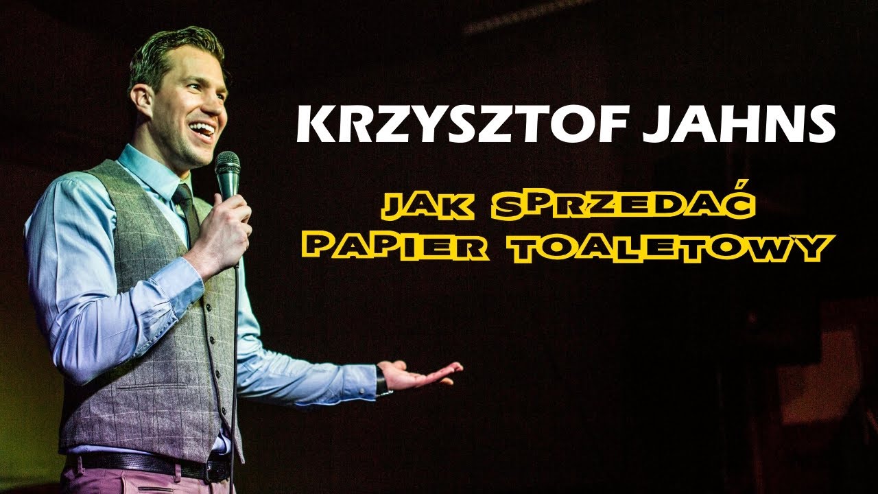 Krzysztof Jahns | Jak sprzedać papier toaletowy | Stand-up