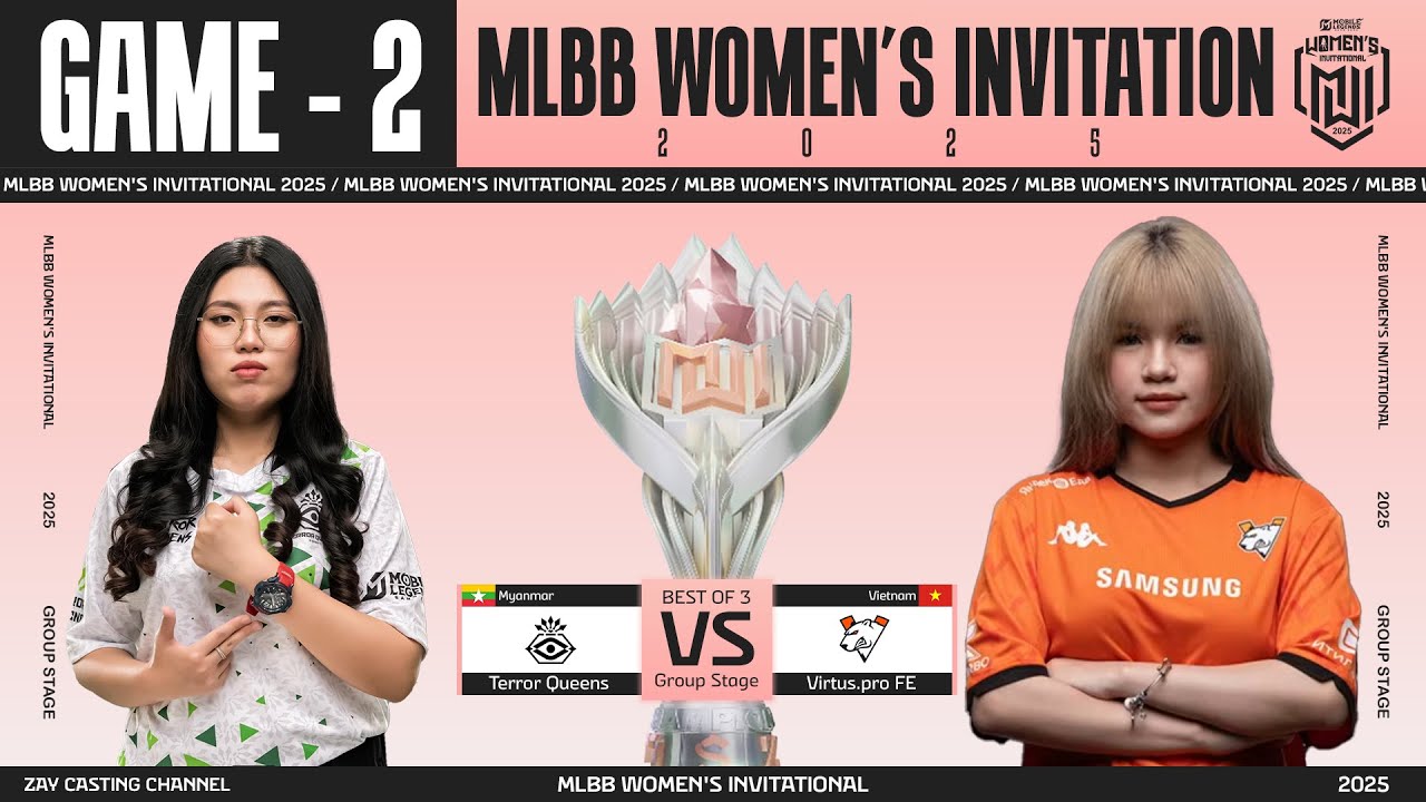 [Game - 2] Terror Queens vs Virtus.pro FE | MWI 2025